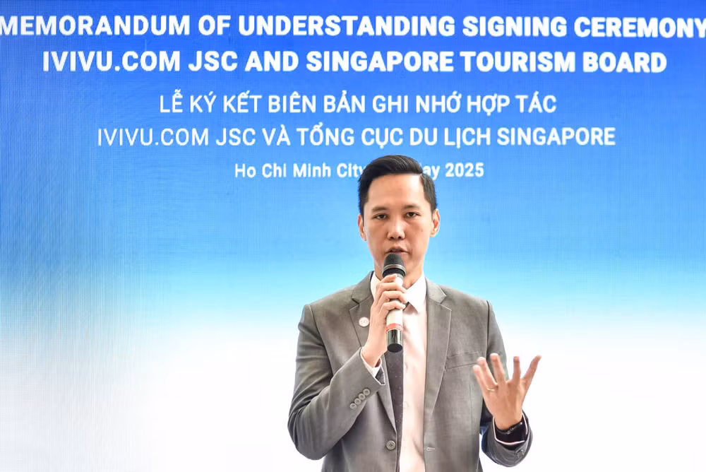 Ông Terrence Voon, Giám đốc điều hành khu vực Đông Nam Á, Tổng cục Du lịch Singapore.