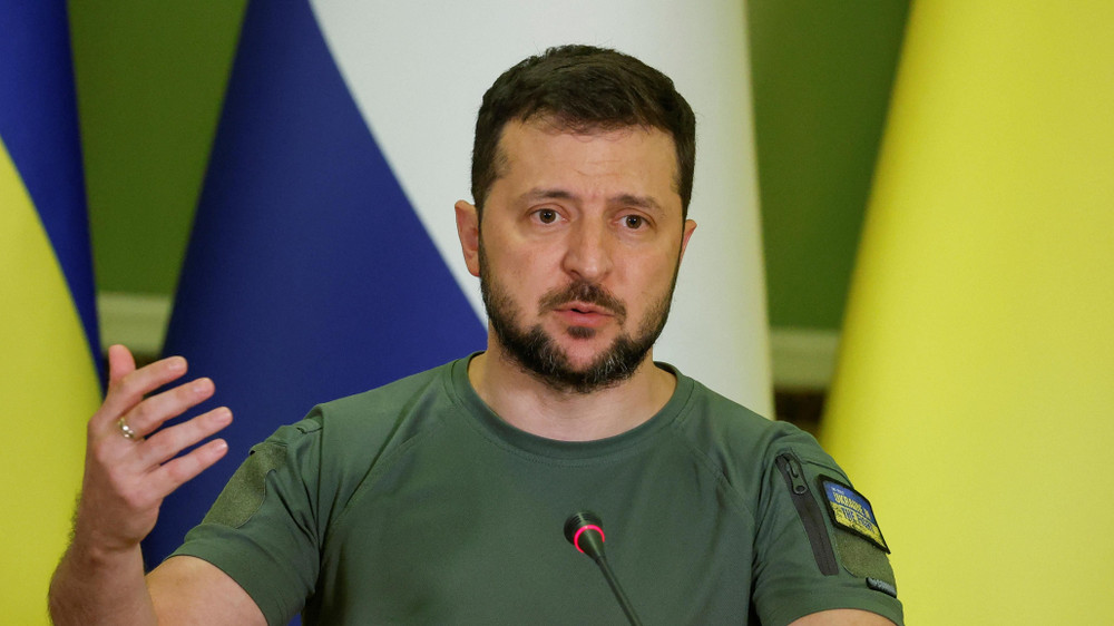 Tổng thống Ukraine Volodymyr Zelensky. Ảnh: Reuters