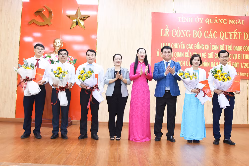 Quan tâm đào tạo cán bộ nữ, trẻ và người dân tộc thiểu số là chủ trương đúng đắn của tỉnh Quảng Ngãi trong công tác xây dựng đội ngũ cán bộ lãnh đạo kế cận.