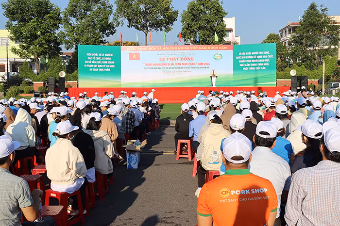 Quang cảnh buổi Lễ phát động.