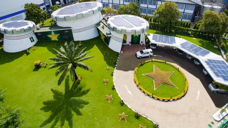 Heineken Việt Nam đã ghi nhận giảm 93% lượng phát thải carbon so với năm 2018. (Ảnh: HVN)