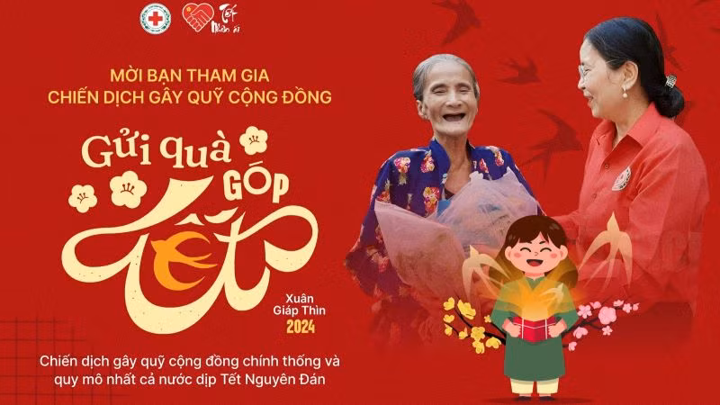 Phát động Chiến dịch "Gửi quà Góp tết", gây quỹ cộng đồng. 