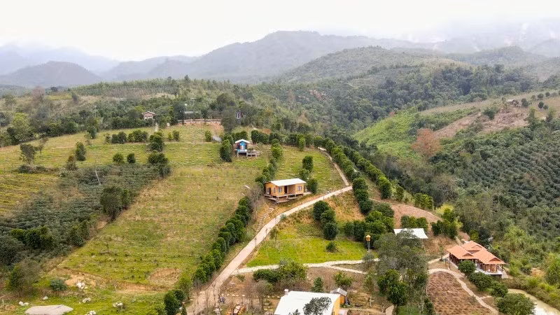 Mô hình du lịch cộng đồng tại huyện Hướng Hóa, tỉnh Quảng Trị. (Ảnh: QUANG HUY)