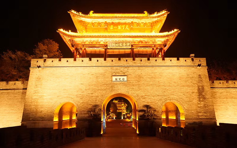 [Ảnh] Độc đáo thành cổ Đài Nhi Trang nằm bên Đại vận hà ở Trung Quốc ảnh 2