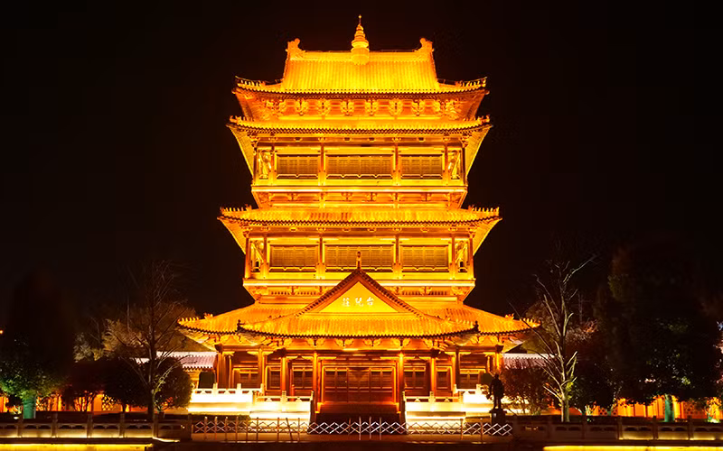 [Ảnh] Độc đáo thành cổ Đài Nhi Trang nằm bên Đại vận hà ở Trung Quốc ảnh 6