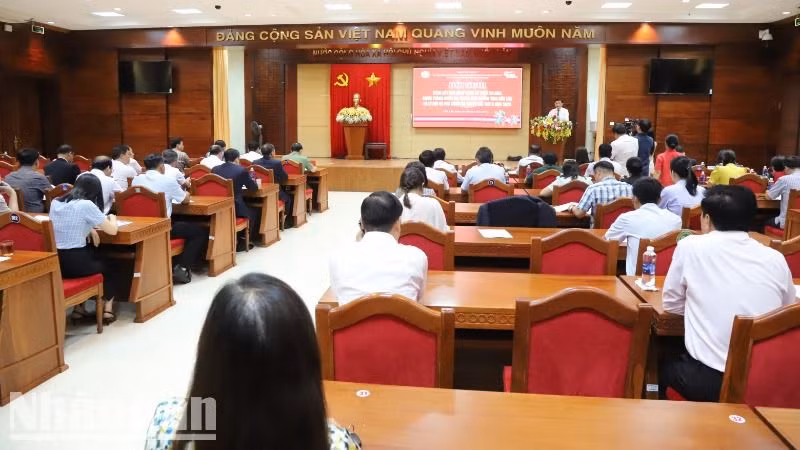 Quang cảnh hội nghị tổng kết các hoạt động kỷ niệm 50 năm Chiến thắng Buôn Ma Thuột, giải phóng tỉnh Đắk Lắk và Lễ hội Cà-phê Buôn Ma Thuột lần thứ 9 năm 2025.