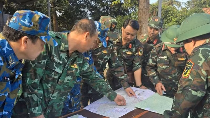 Các đơn vị thống nhất nội dung phương pháp tìm kiếm trên thực địa.