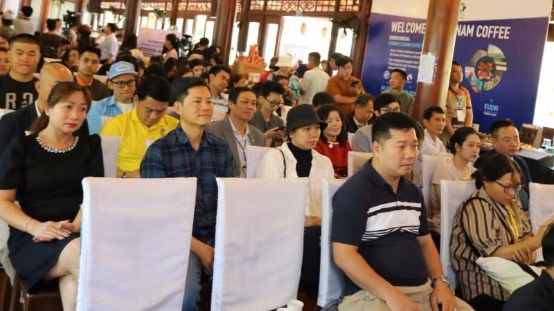 Nhiều bạn trẻ tham gia Talkshow cà-phê và chuyện nghề.