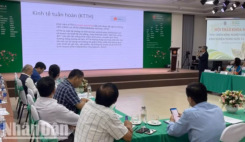 Tiến sĩ Trần Ngọc Thanh tham luận: Hiện trạng nông nghiệp tuần hoàn tỉnh Đắk Lắk-Một số đề xuất.