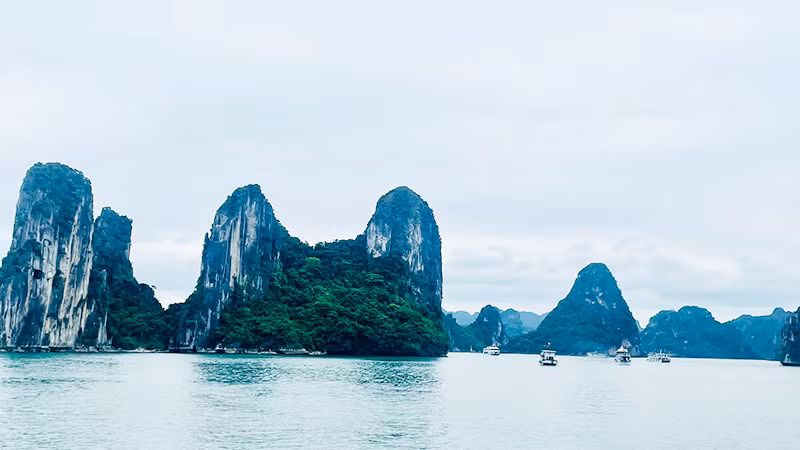 Vịnh Hạ Long (Quảng Ninh) - điểm đến yêu thích của du khách quốc tế. (Ảnh: TRANG ANH)