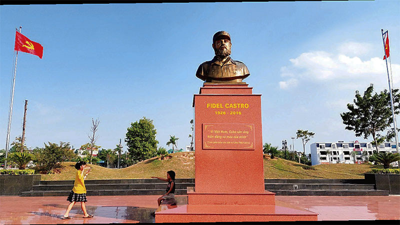 Công viên Fidel Castro tại thành phố Đông Hà, tỉnh Quảng Trị.