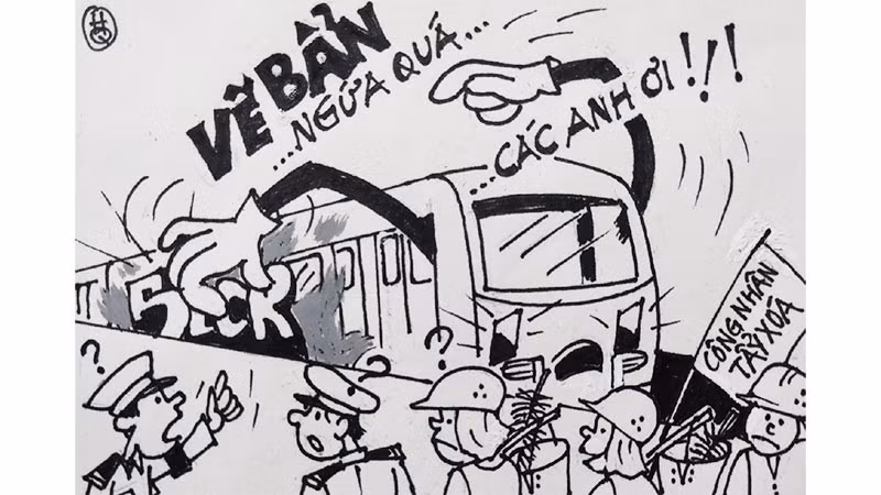 Ngăn chặn nạn vẽ bậy, bôi bẩn phố phường