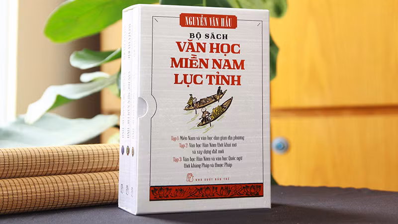 Bộ sách "Văn học miền nam lục tỉnh" của tác giả Nguyễn Văn Hầu vừa được Nhà xuất bản Trẻ phát hành.