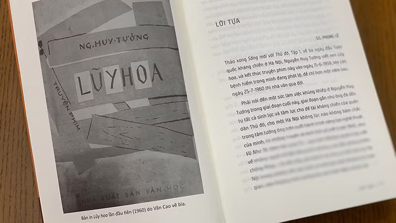 Cuốn sách có hình bản in đầu tiên do Văn Cao vẽ bìa.