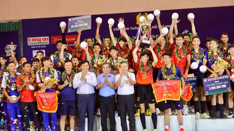 Đội Công an Thành phố Hồ Chí Minh xứng đáng với chức vô địch của giải đấu