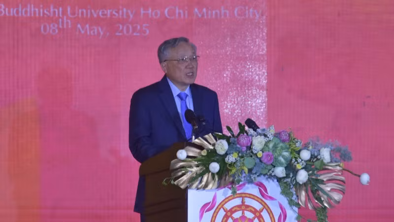 Đồng chí Nguyễn Hòa Bình, Phó Thủ tướng Thường trực Chính phủ phát biểu tại lễ bế mạc.