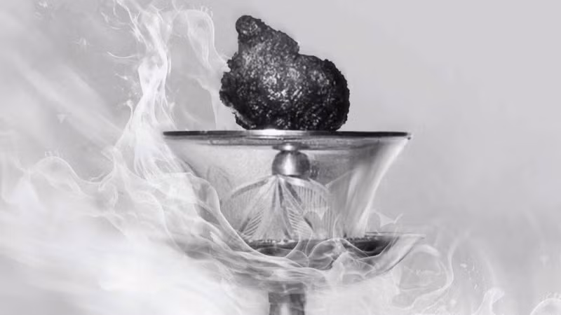 Hình ảnh xá lợi trái tim bồ tát Thích Quảng Đức. (Ảnh: Báo Giác Ngộ)