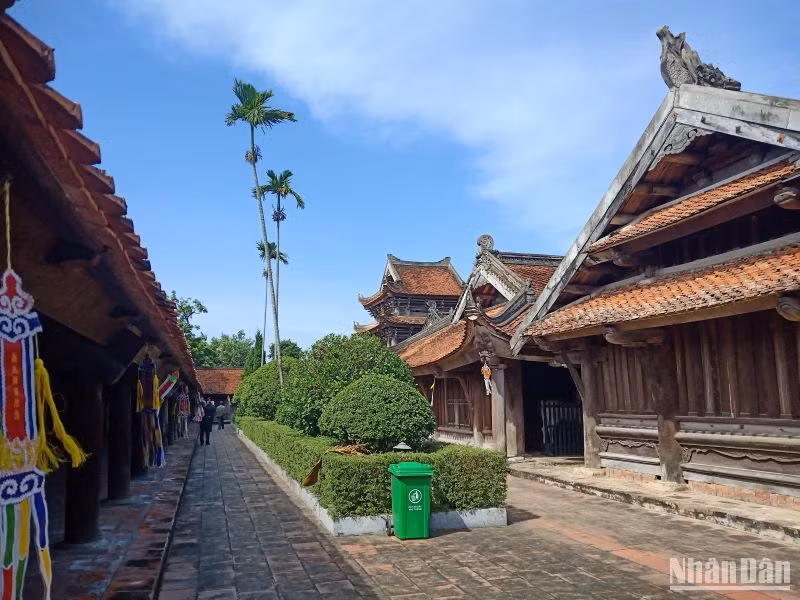 Chùa Keo trở thành điểm du lịch quốc gia từ năm 2013.