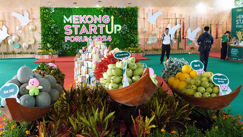 Tại tỉnh Đồng Tháp ngày càng có nhiều sản phẩm nông nghiệp sản xuất theo hướng hữu cơ, nông nghiệp xanh. (Ảnh: HỮU NGHĨA)