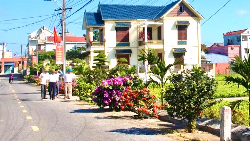 Diện mạo nông thôn mới kiểu mẫu xã Giao Phong, huyện Giao Thủy (Nam Định).