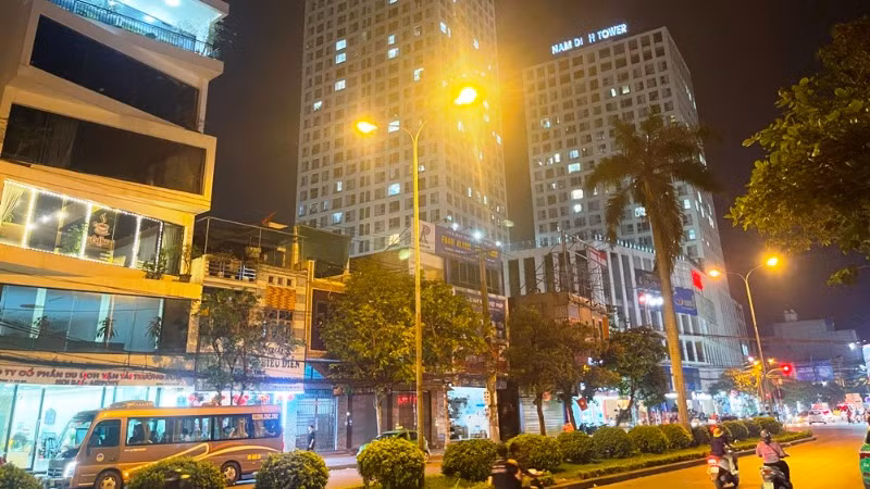 Ảnh minh họa: Một chung cư cao tầng tại thành phố Nam Định, tỉnh Nam Định.