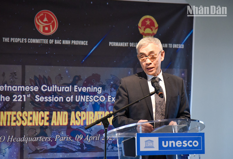Phó Tổng Giám đốc UNESCO mong muốn Việt Nam sẽ tiếp tục phát huy vai trò năng động của mình trong lĩnh vực bảo tồn di sản và phát huy các giá trị văn hóa nhân loại. (Ảnh: MINH DUY) Phó Tổng Giám đốc UNESCO mong muốn Việt Nam sẽ tiếp tục phát huy vai trò năng động của mình trong lĩnh vực bảo tồn di sản và phát huy các giá trị văn hóa nhân loại. (Ảnh: MINH DUY)