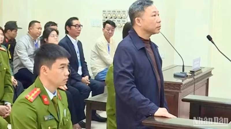 Bị cáo Lưu Bình Nhưỡng.