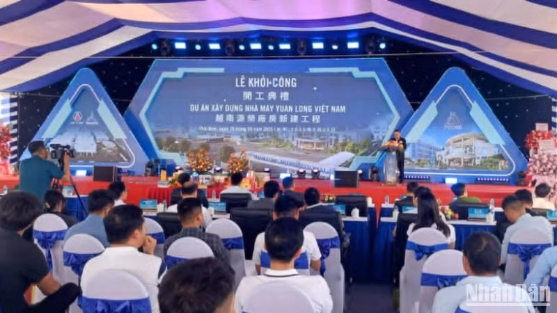 Quang cảnh Lễ khởi công dự án.