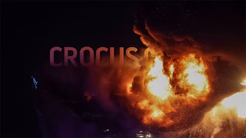 Hình ảnh từ vụ tấn công khủng bố tại Nga. (Ảnh: Reuters)