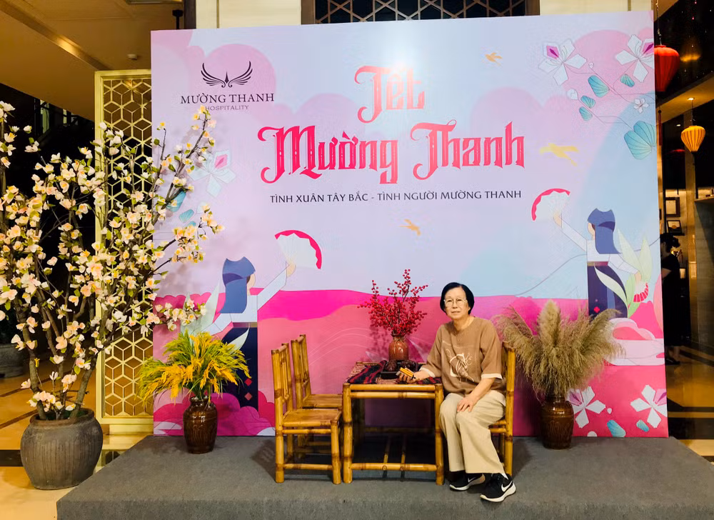 Một góc không gian Tết Mường Thanh tại các khách sạn Mường Thanh.