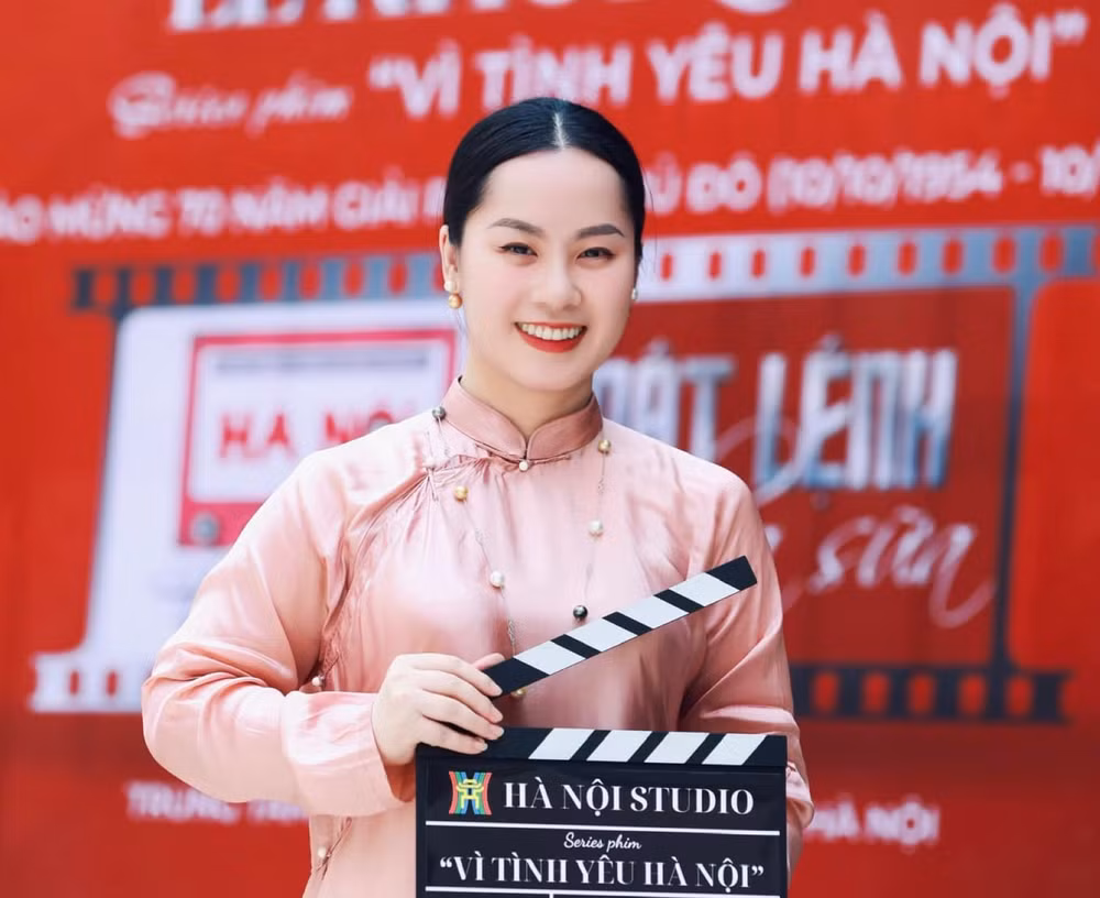 Giám đốc Trung tâm Điện ảnh và Truyền hình Đài Phát thanh và Truyền hình Hà Nội Trần Thái Thủy.