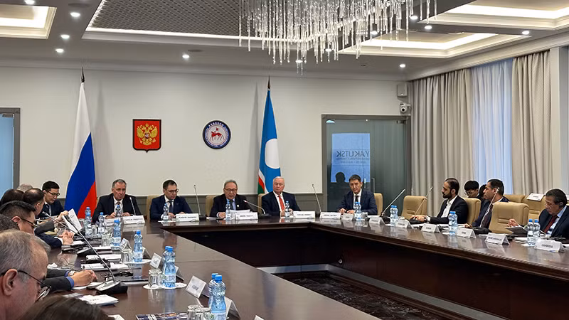 Ông Fedotov Andrey phát biểu tại buổi thuyết trình. (Ảnh: THÙY VÂN)