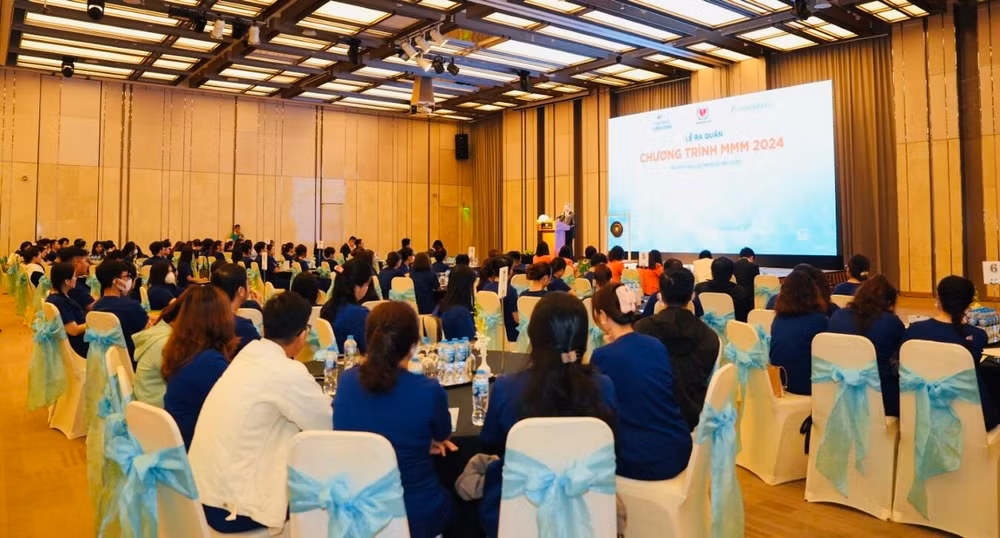 Lễ ra quân Chương trình tầm soát và quản lý tăng huyết áp cộng đồng năm 2024.