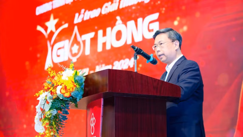 PGS,TS Nguyễn Hà Thanh phát biểu tại chương trình.