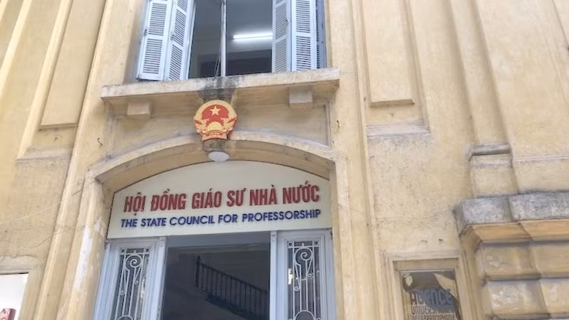 Xét công nhận Giáo sư, Phó Giáo sư trực tuyến ở một số Hội đồng ngành, liên ngành