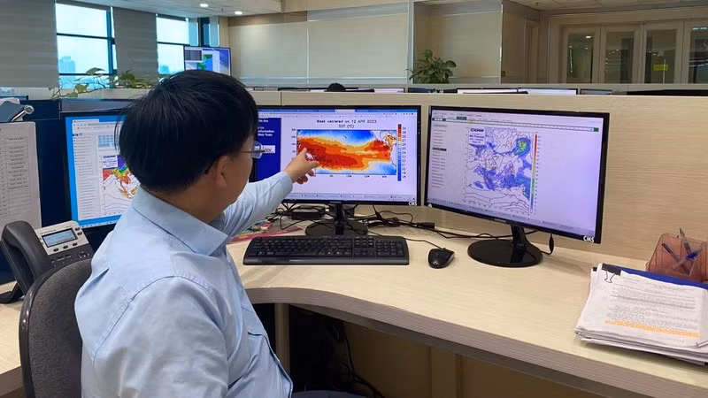 Đánh giá tình trạng nắng nóng gay gắt do ảnh hưởng của El Nino.