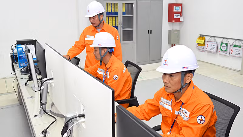 Công trình đường dây và Trạm biến áp 110kV Định Hóa hoàn thành, đưa vào sử dụng góp phần tăng phụ tải trên địa bàn huyện Định Hóa, tỉnh Thái Nguyên. Ảnh: DUY LINH