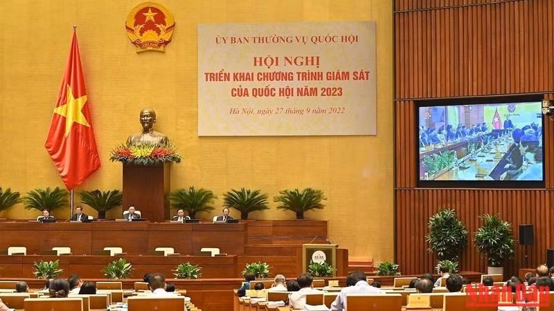 Tăng cường giám sát của Quốc hội trong phòng, chống tham nhũng, tiêu cực, lãng phí trong thời gian tới là nhiệm vụ thường xuyên, quan trọng. (Ảnh minh họa: Duy Linh)