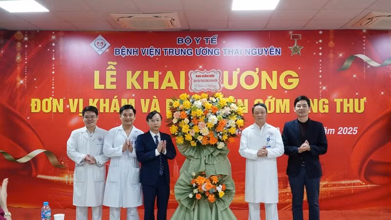 Bệnh viện Trung ương Thái Nguyên đưa Đơn vị Khám và Phát hiện sớm ung thư vào hoạt động từ 30/3.