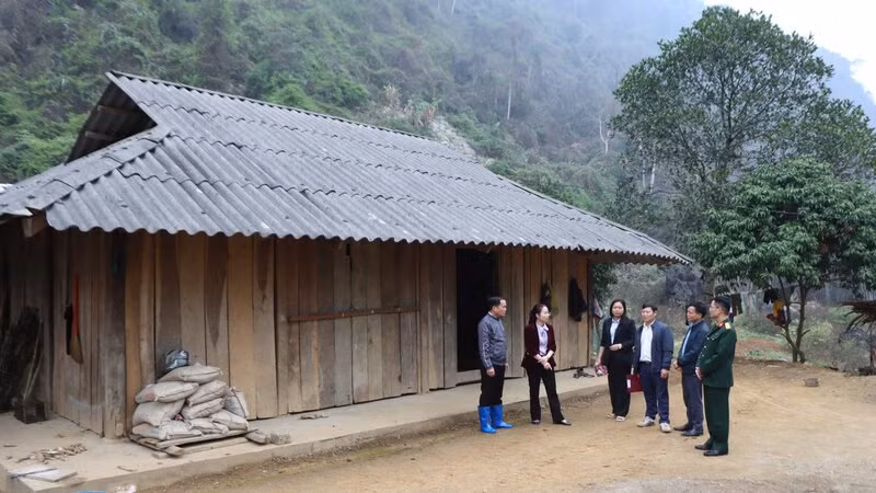 Tỉnh Thái Nguyên hoàn thành xóa toàn bộ nhà tạm, nhà dột nát trước ngày 30/4/2025. (Ảnh: THẾ BÌNH)