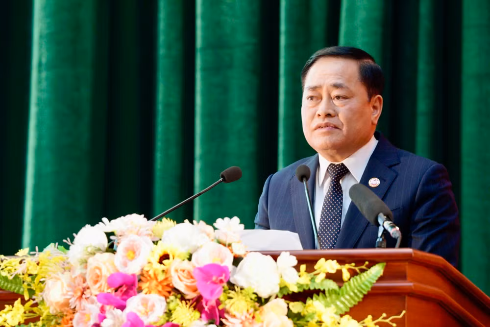 Đồng chí Hồ Tiến Thiệu, Phó Bí thư Tỉnh ủy, Chủ tịch Ủy ban nhân dân, Phó Trưởng ban thường trực Ban chỉ đạo xóa nhà tạm nhà dột nát và phát triển nhà ở xã hội tỉnh Lạng Sơn.