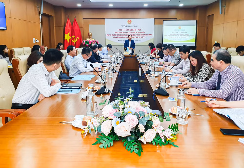 Quang cảnh hội thảo.