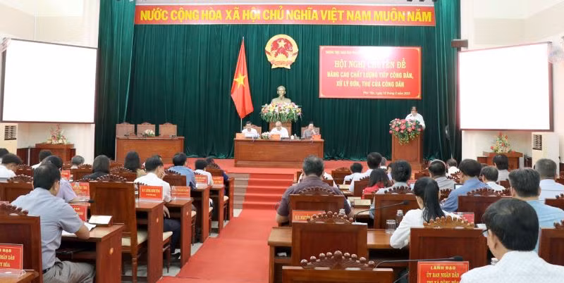 Quang cảnh hội nghị.