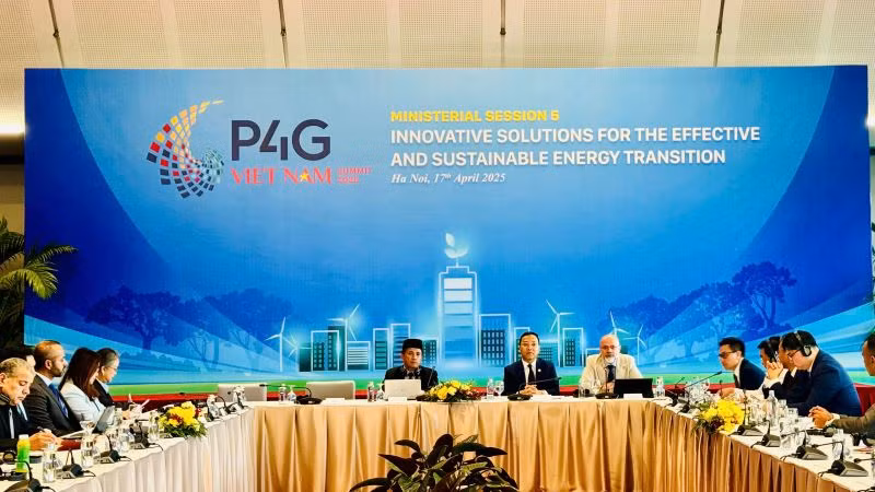 Phiên thảo luận thứ 5 trong khuôn khổ P4G 2025 tại Hà Nội, Việt Nam. (Ảnh: HNV)