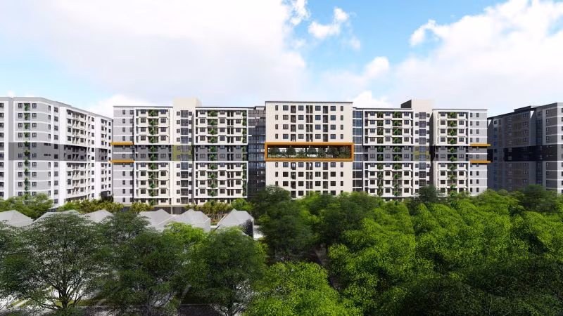 Tập trung phát triển nhà ở xã hội một cách hiệu quả, bền vững. (Ảnh: Phối cảnh dự án nhà ở xã hội khu Kim Chung, Hà Nội)