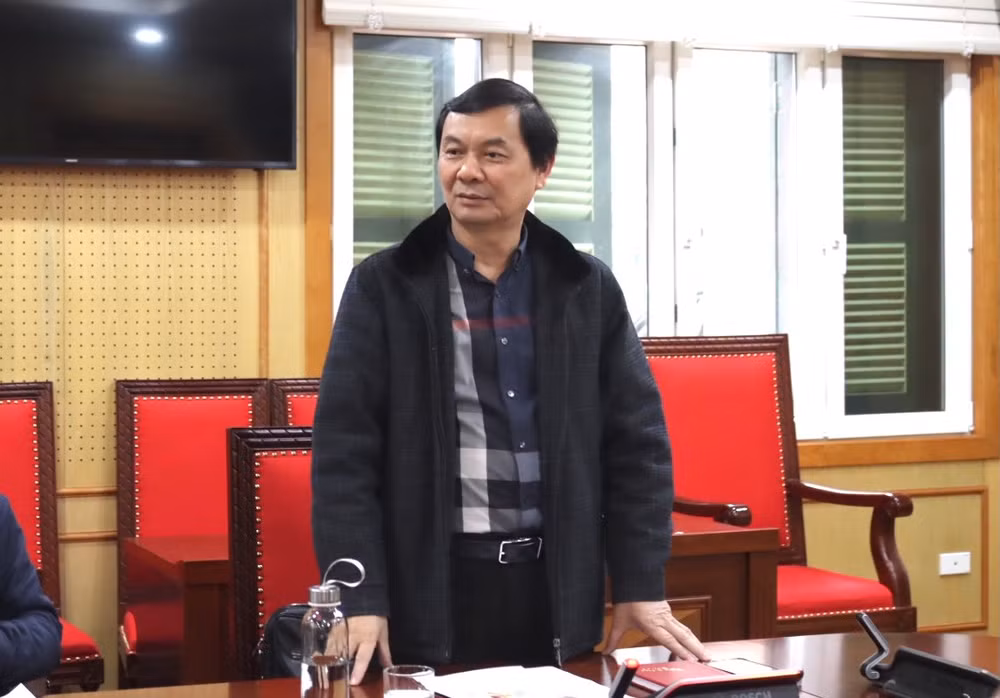 Ông Ngô Minh Tuấn, Tổng Biên tập Tạp chí Xây dựng Đảng, Phó Chủ tịch Hội đồng sơ khảo, Trưởng Ban Thư ký Giải Búa liềm vàng.