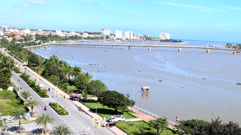 Một góc thành phố Đồng Hới - Trung tâm hành chính-chính trị của tỉnh Quảng Trị trong tương lai. (Ảnh: HG)