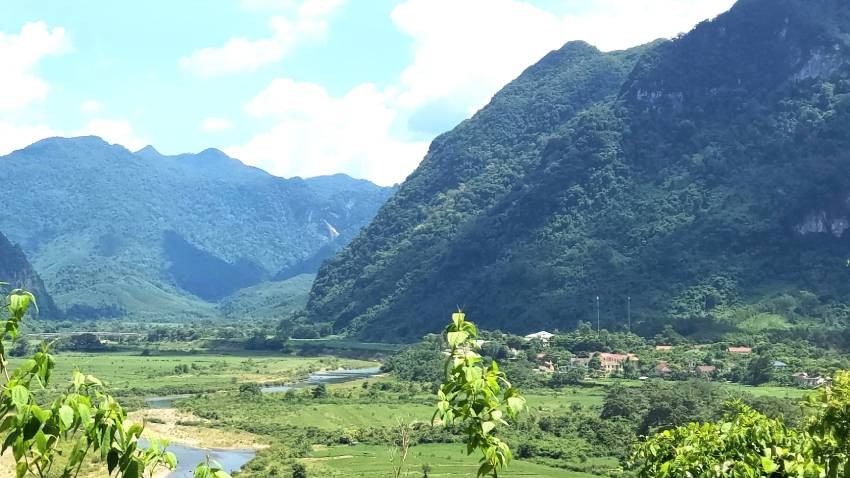 Một góc xã biên giới Trường Sơn (Quảng Bình).