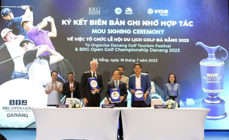 Công bố Lễ hội Du lịch Golf Đà Nẵng 2023 và Giải đấu BRG Open Championship Đà Nẵng 2023.