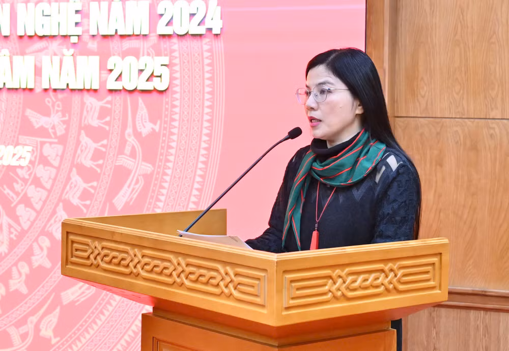 Đại biểu phát biểu tại Hội nghị.